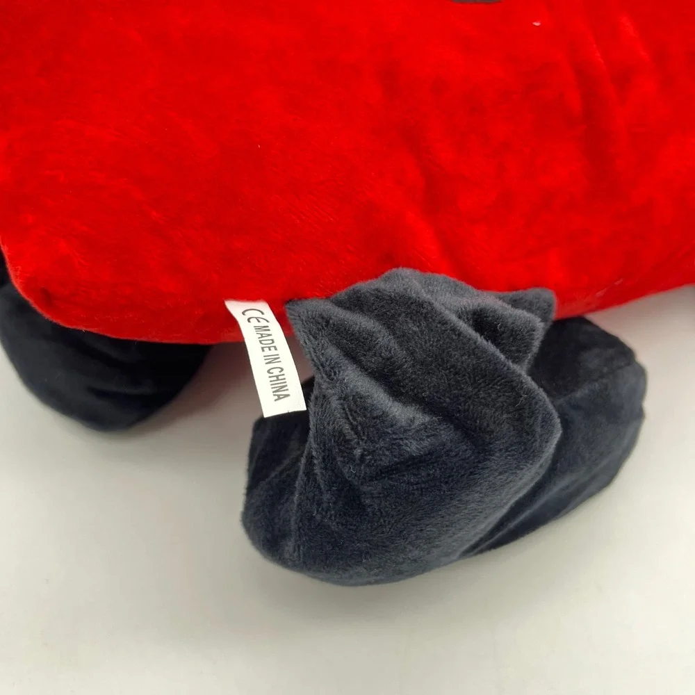 Sad Red Heart Plush Pillow Sad Heart Mascot 12in